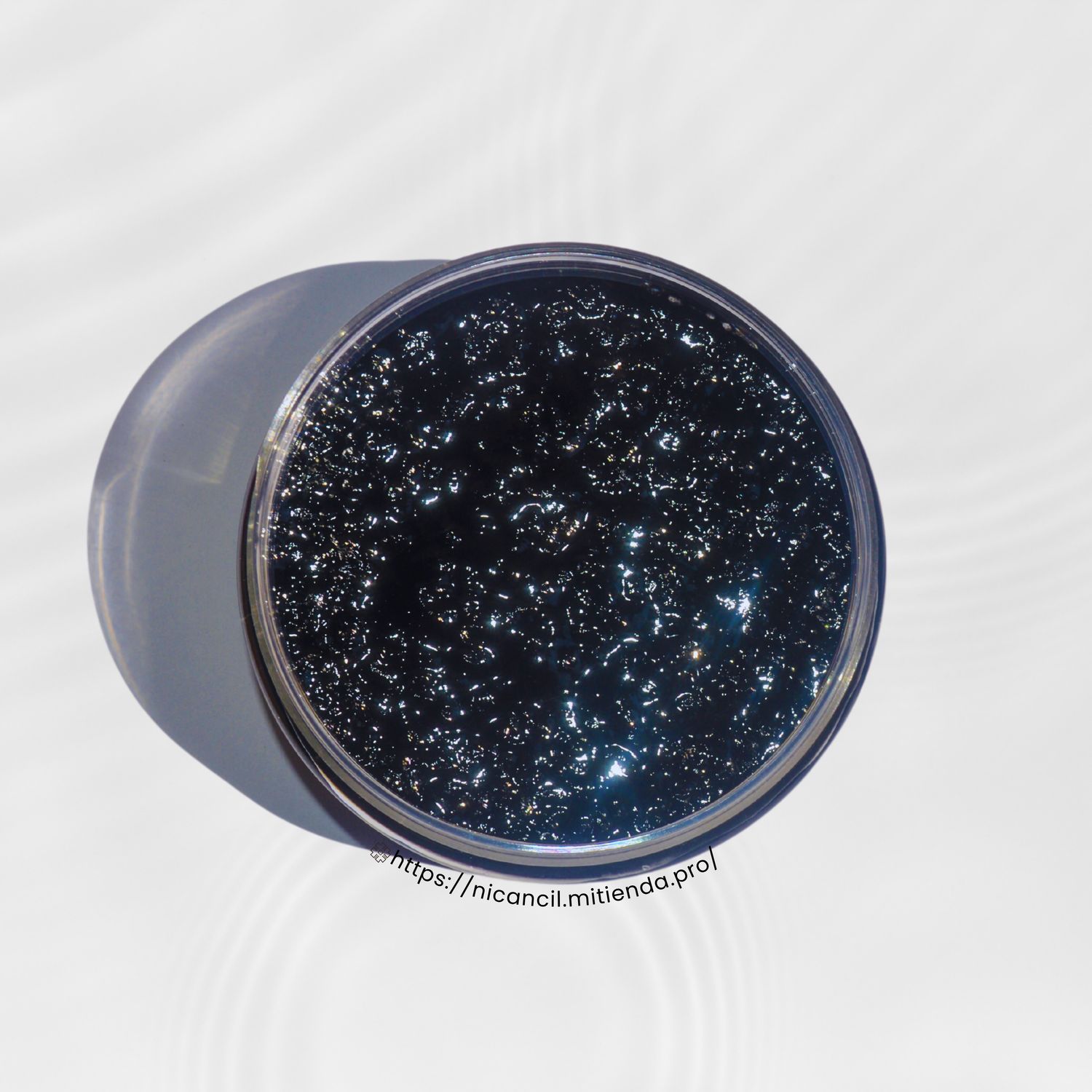 Exfoliante de carbón activado