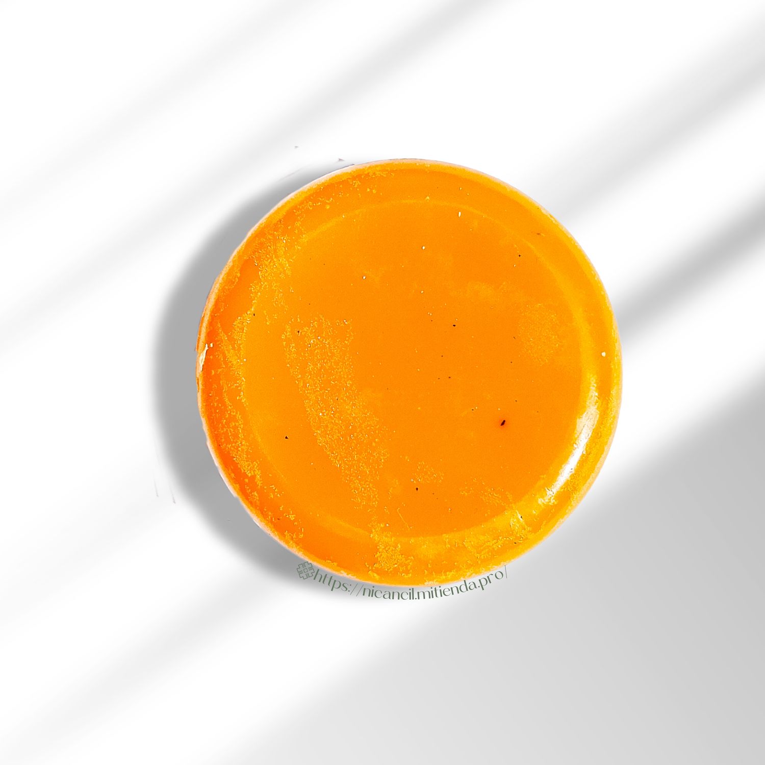 Jabón exfoliante de naranja con luffa 100g