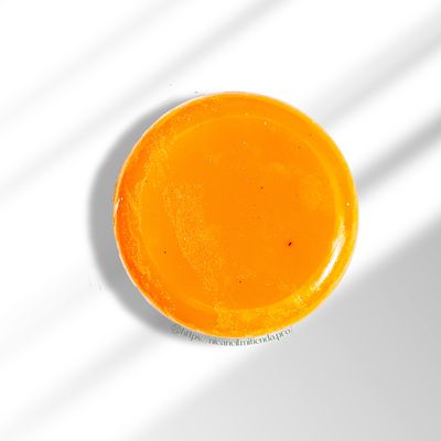 Jabón exfoliante de naranja con luffa 100g