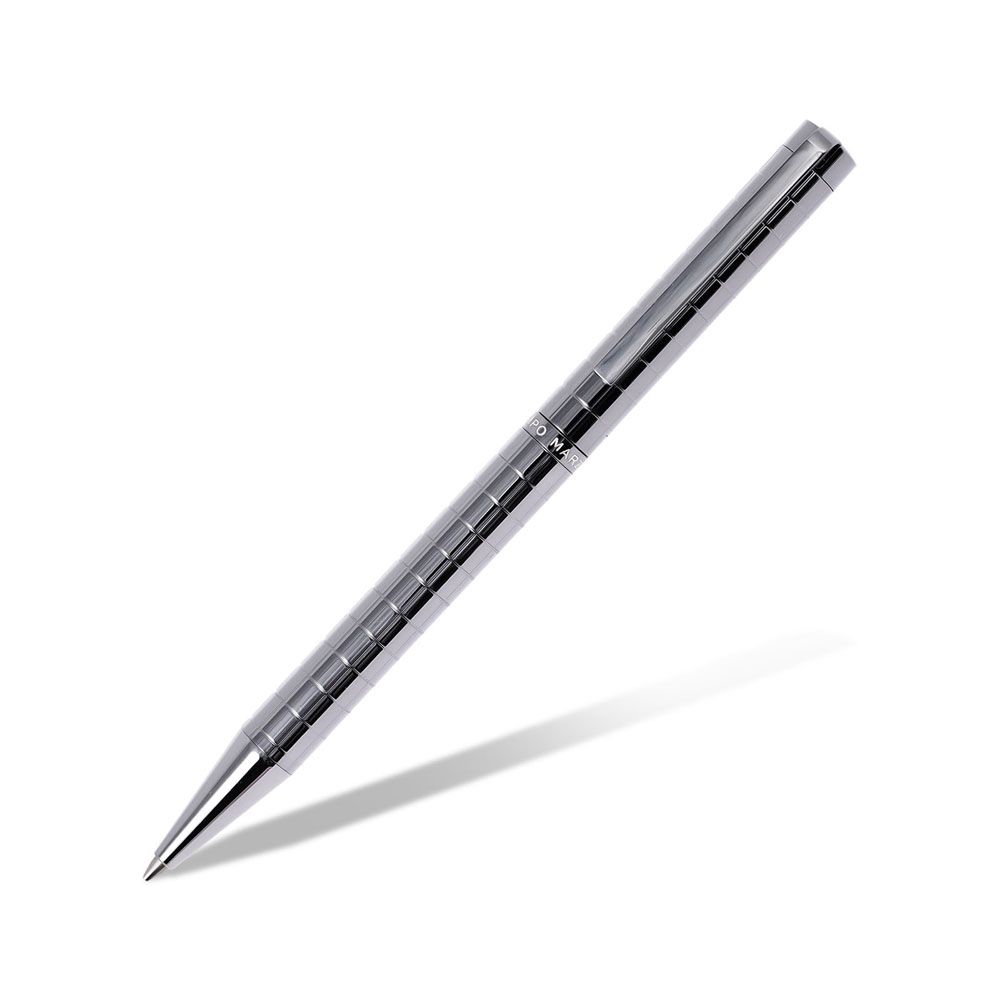 TESI SLIM - BALLPOINT PEN, COLOUR: SILVER