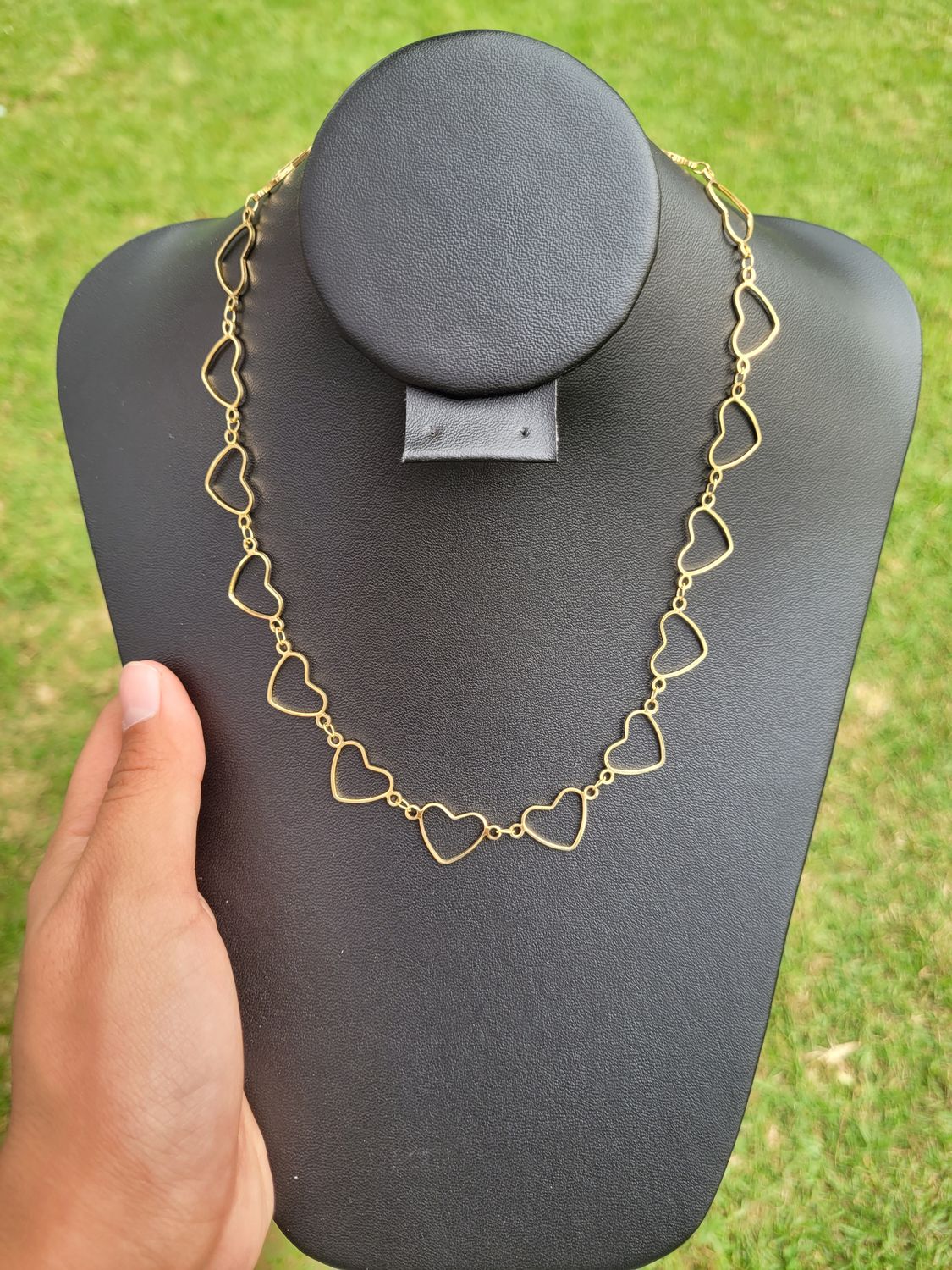 Collar Corazón Hueco