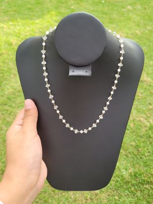 Collar cristal con perlas