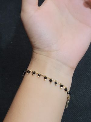 Pulsera diamante negro