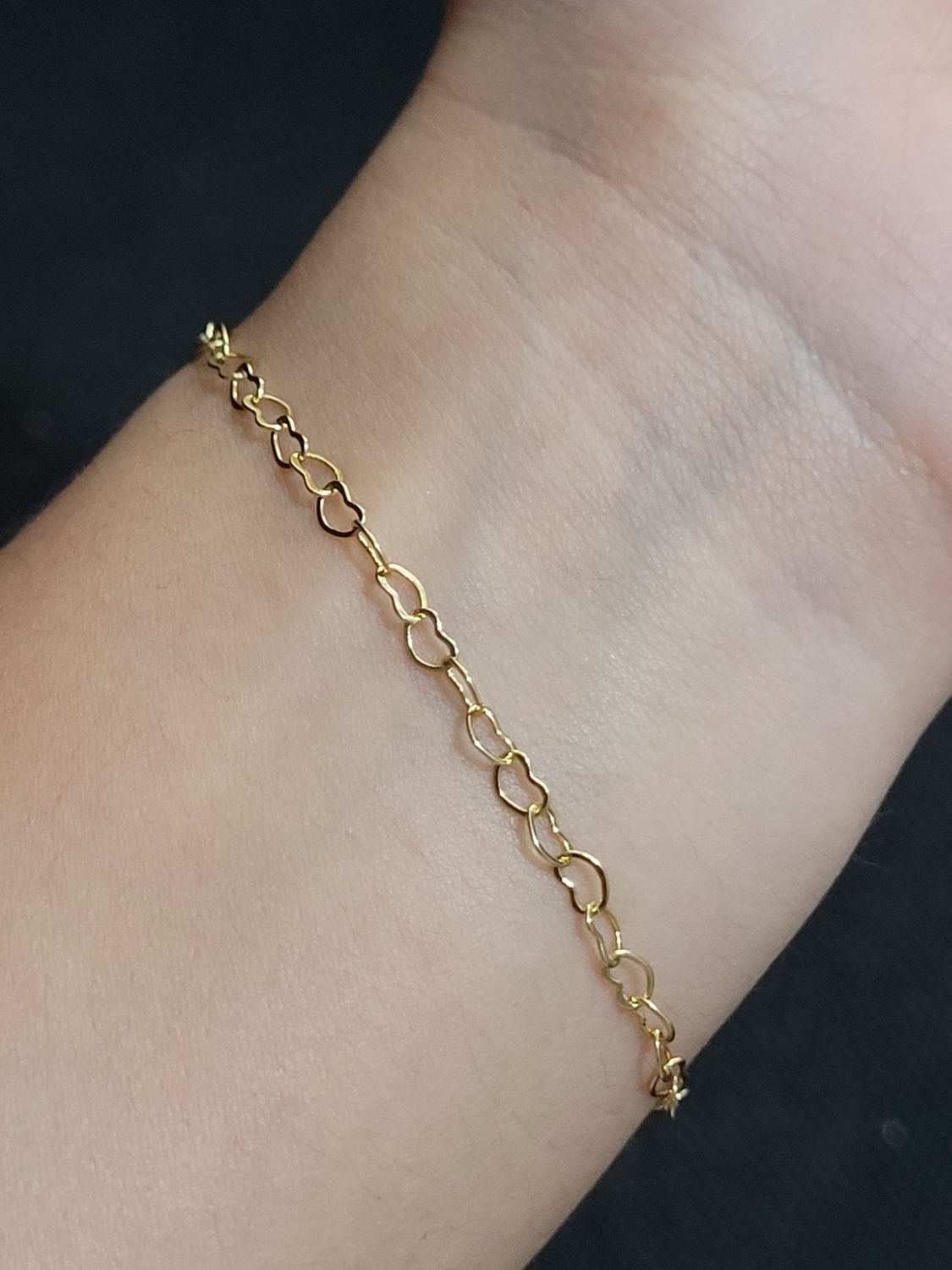 Pulsera corazones