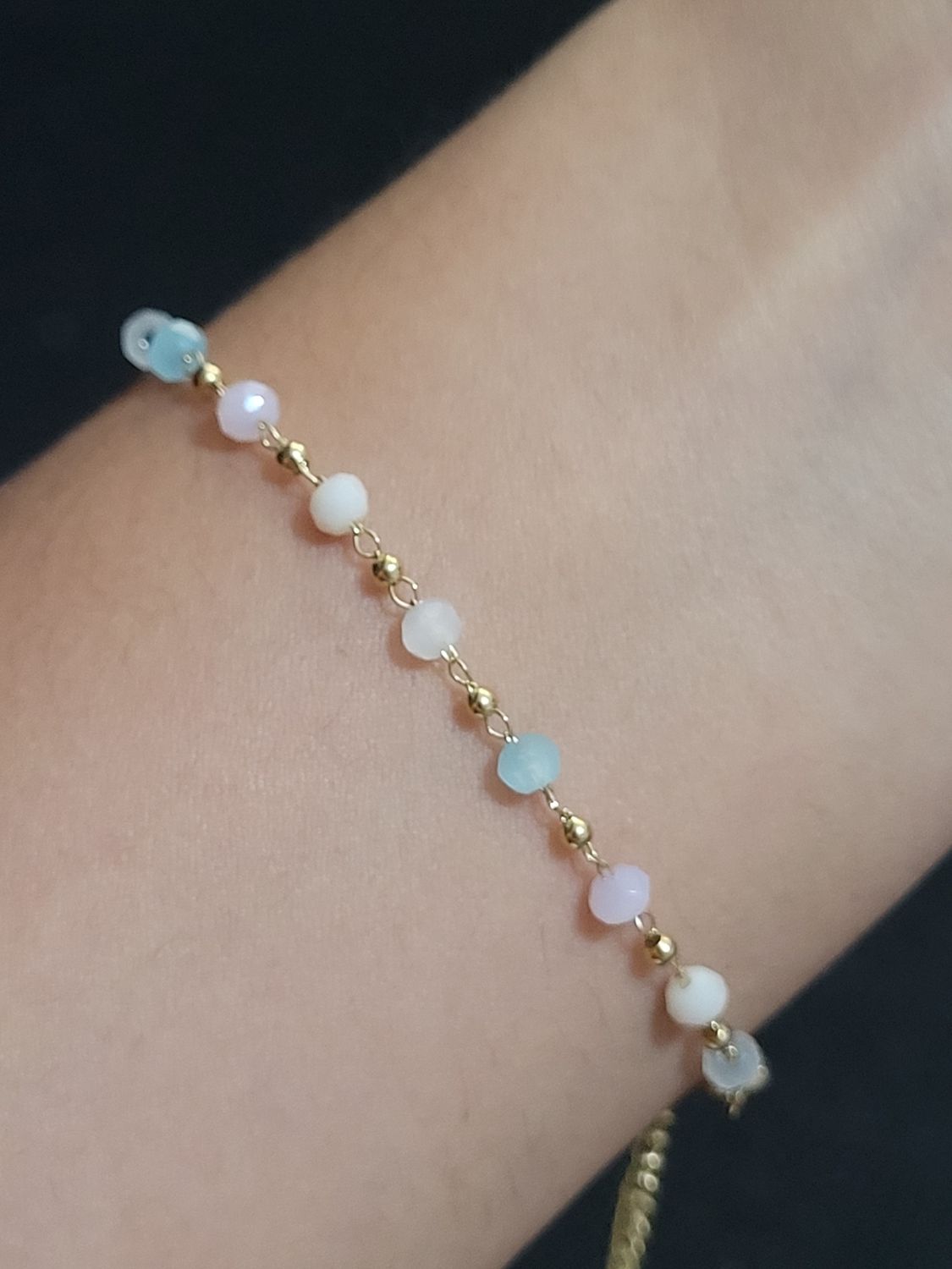 Pulsera colores pasteles