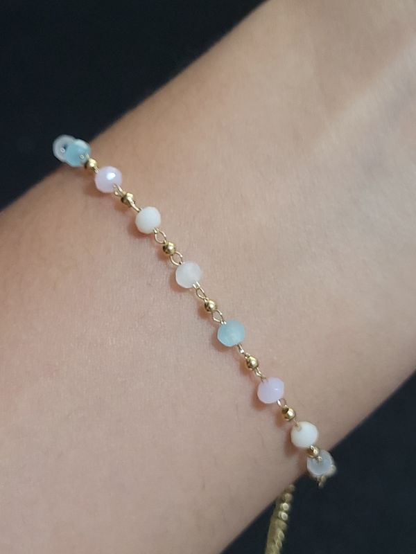 Pulsera colores pasteles