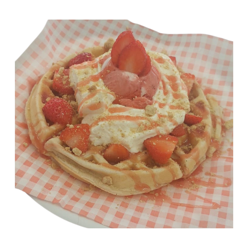 Strawberry Heaven Waffle
