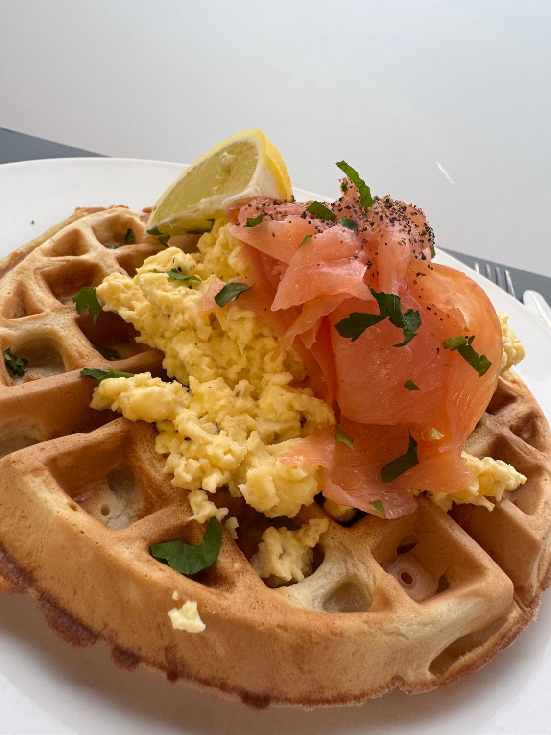 Smoked Salmon and Eggs