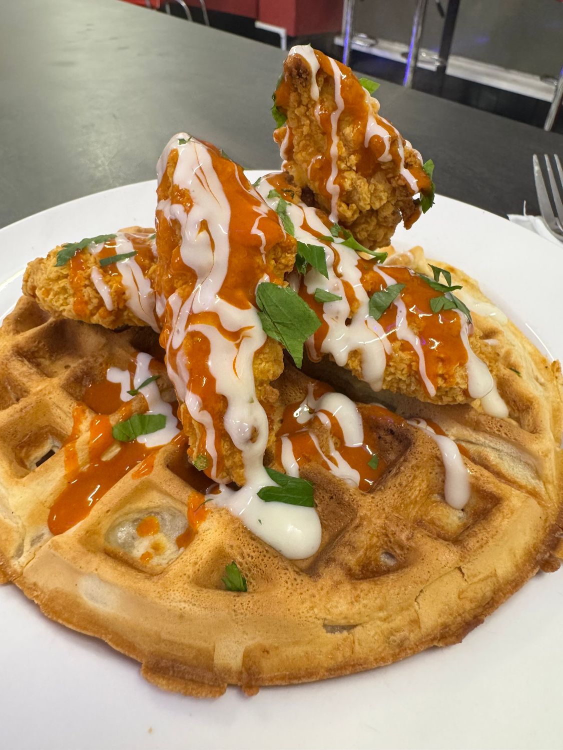 Buffalo Chicken and Blue Cheese