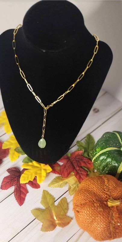 Green Agate Necklace