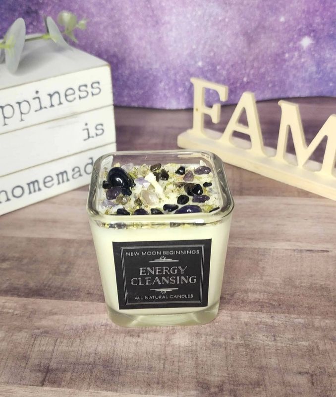 Energy Cleansing intent Candle