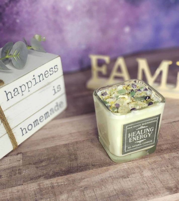 Healing Energy intent candle