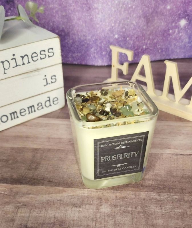 Prosperity intent candle