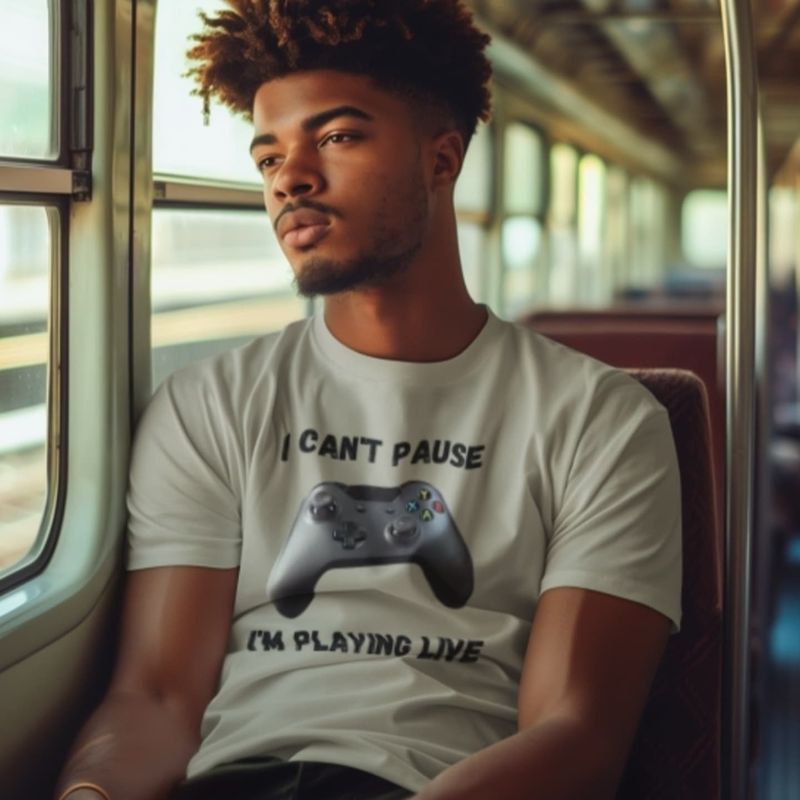 Can't pause tshirt
