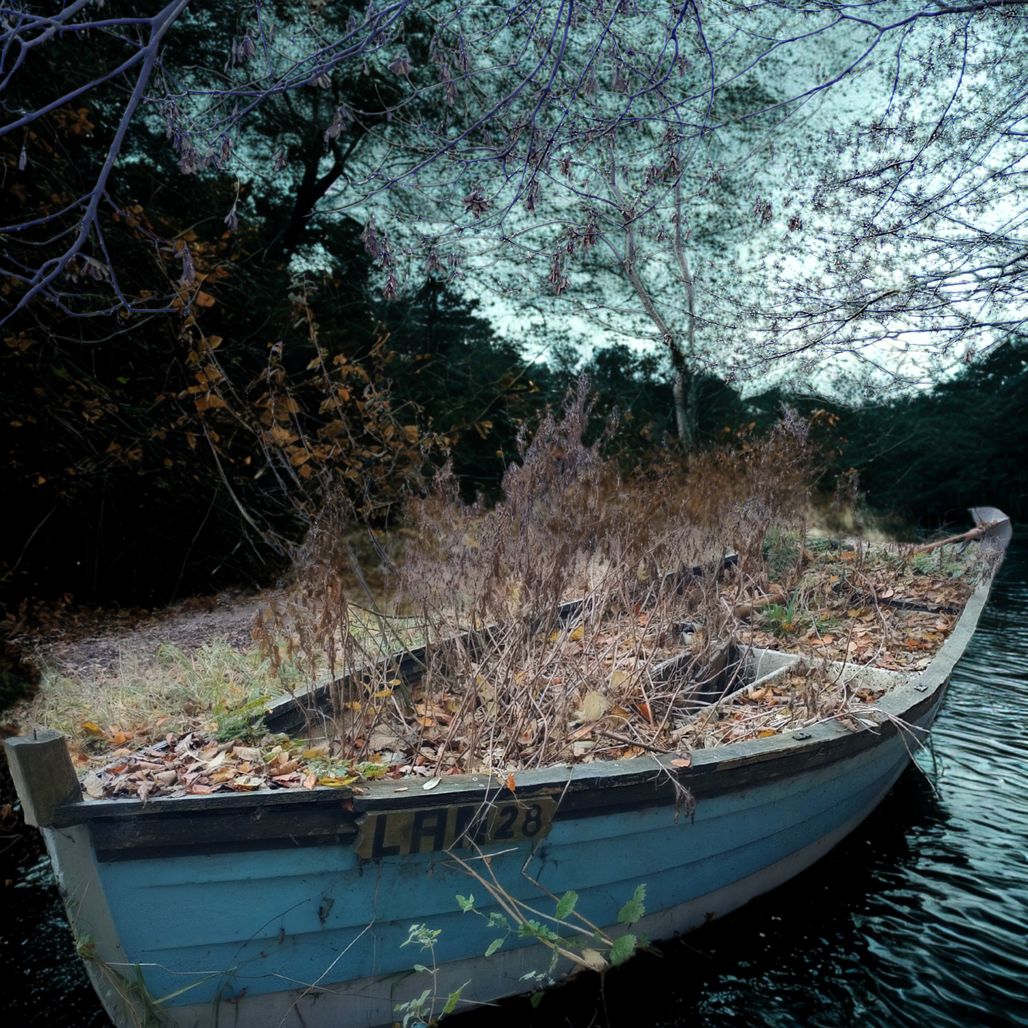 Bilder-Collage Boot