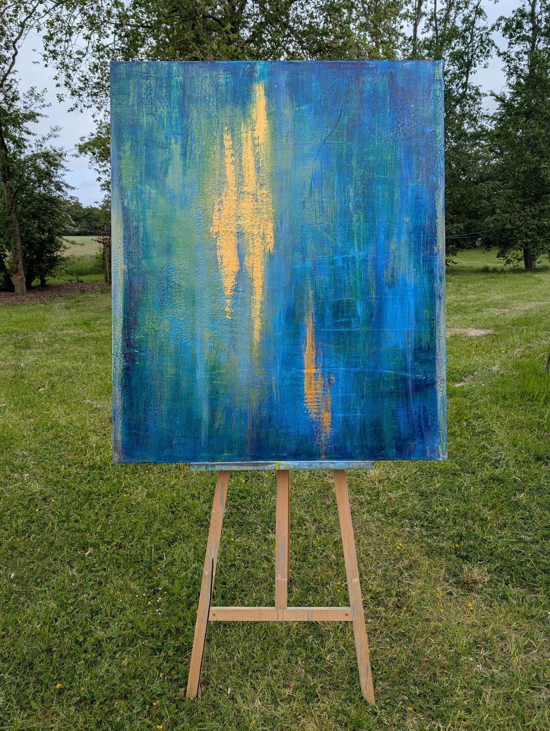 Galerie-Bilder der Größe 120 cm Höhe x 100 cm Breite, Originale