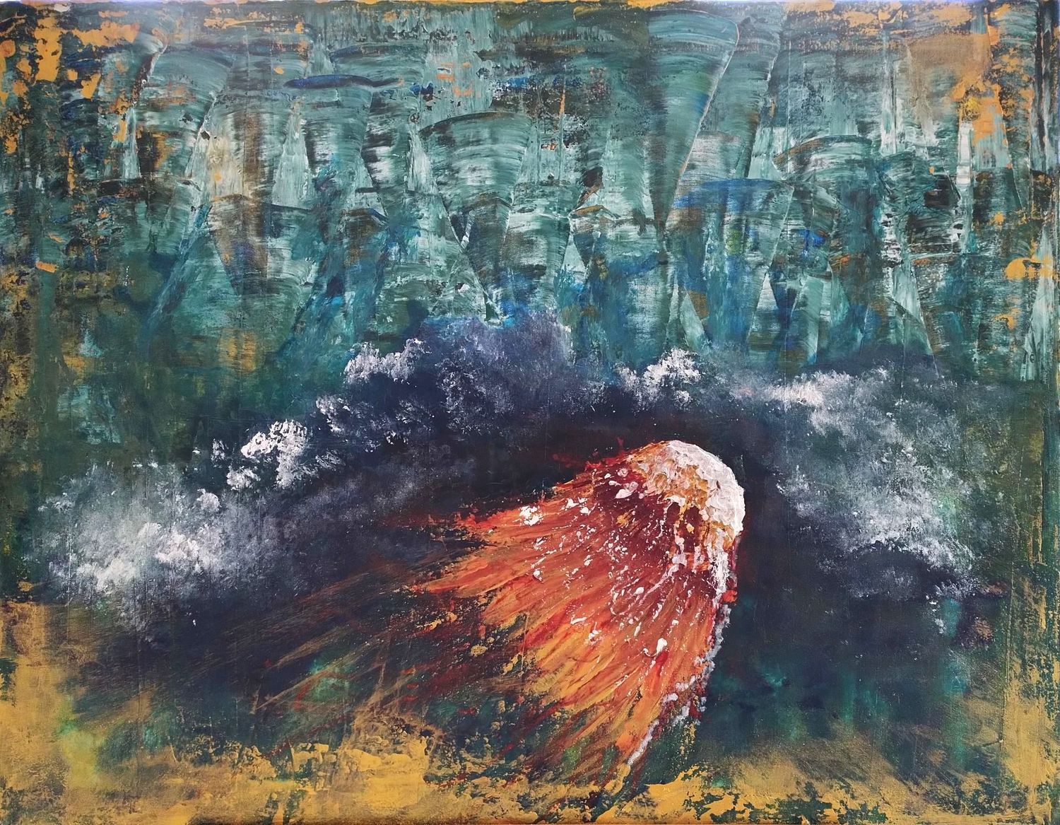 Galerie-Bilder der Größe 70 cm Höhe x 90 cm Breite, Originale
