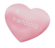 Cœur Amitié Rose
