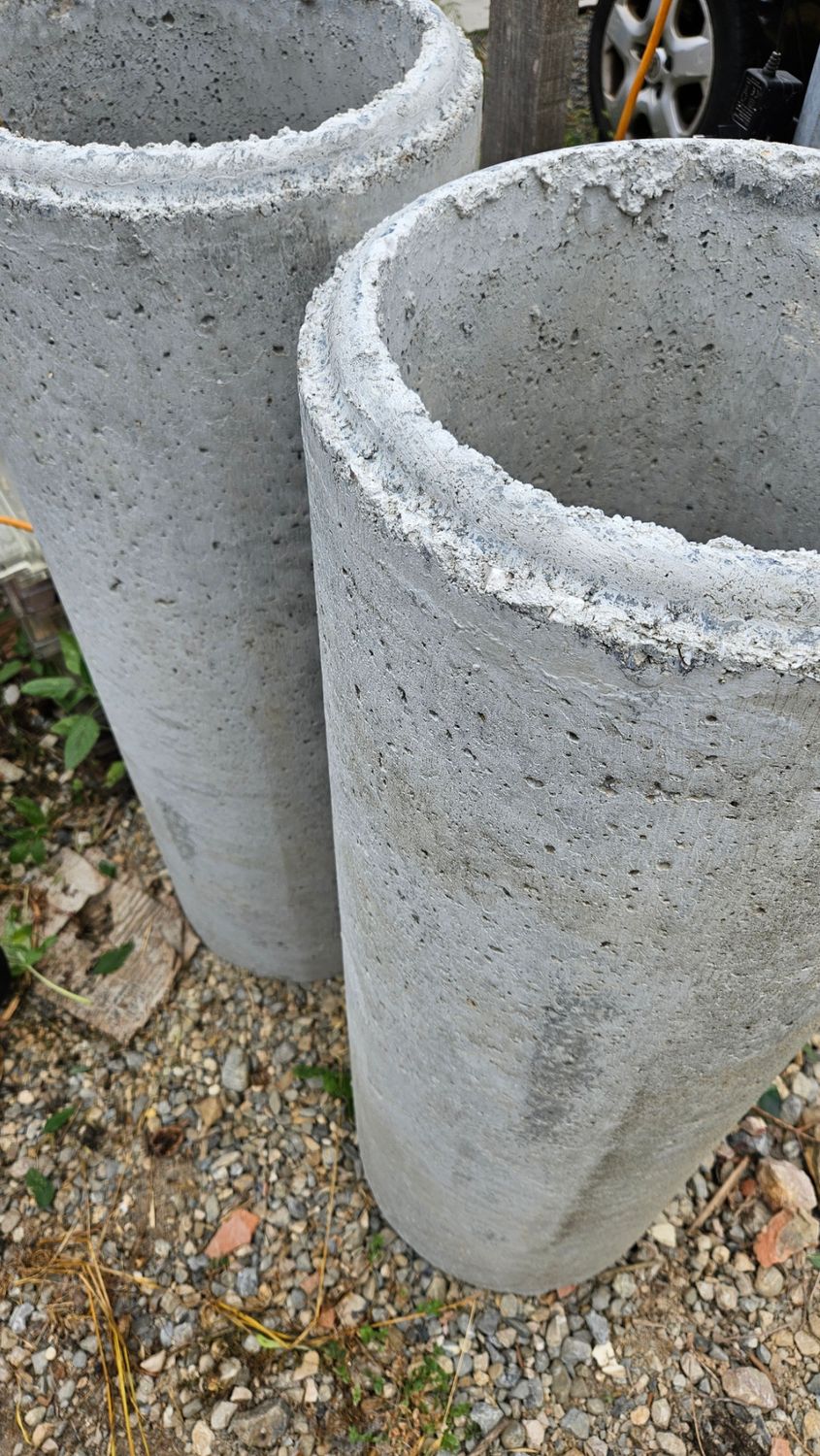 Buse beton Ø300mm x 1000mm lot de 2