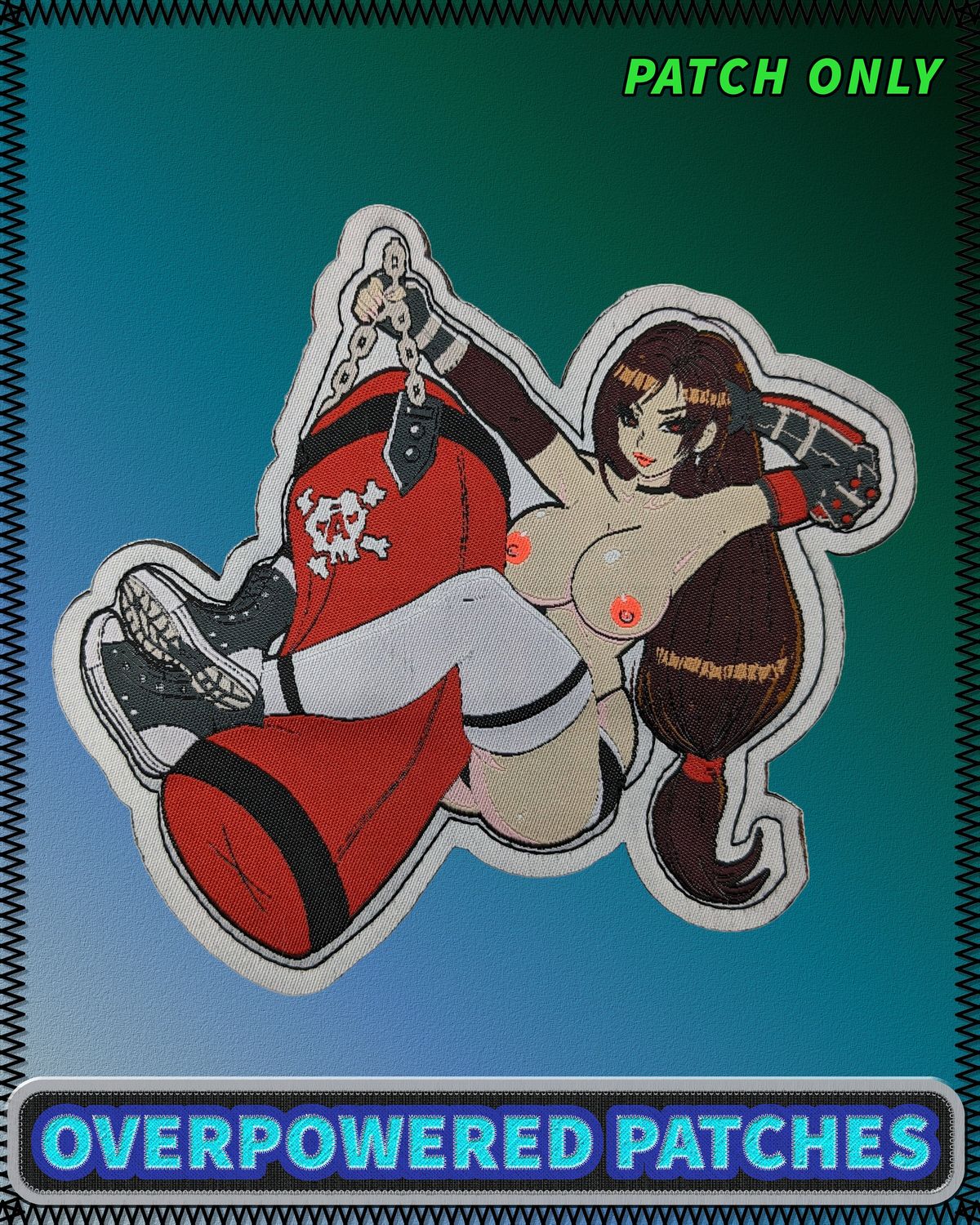Buxom Brawler Morale Ranger Woven Patch