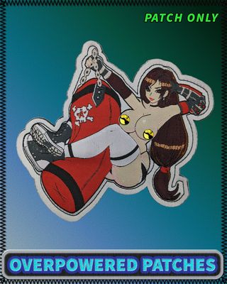 Buxom Brawler Morale Ranger Woven  Patch