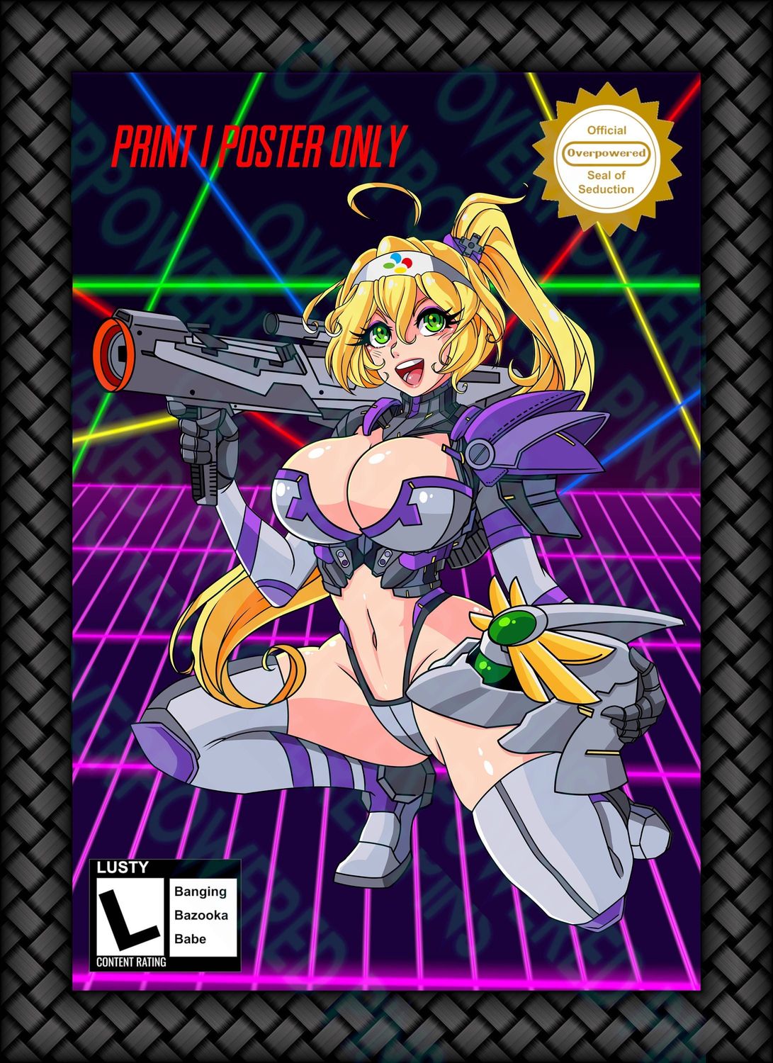 SNES Chan (Print/Poster) 13&quot; x 19&quot;
