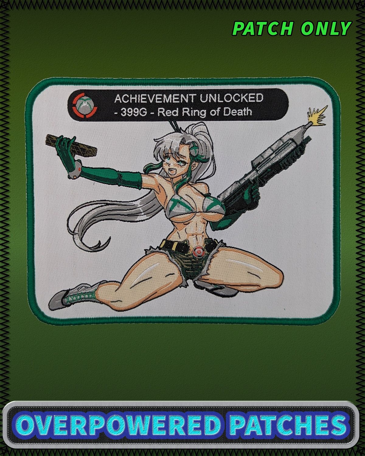 Xbox360 Chan, Morale Ranger Woven Embroidered Patch