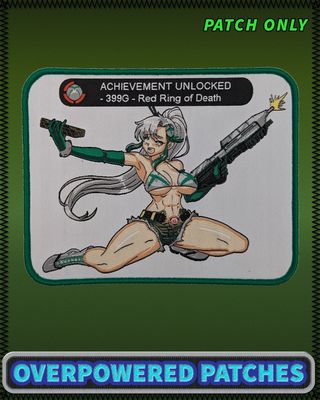 Xbox360 Chan, Morale Ranger Woven Embroidered Patch