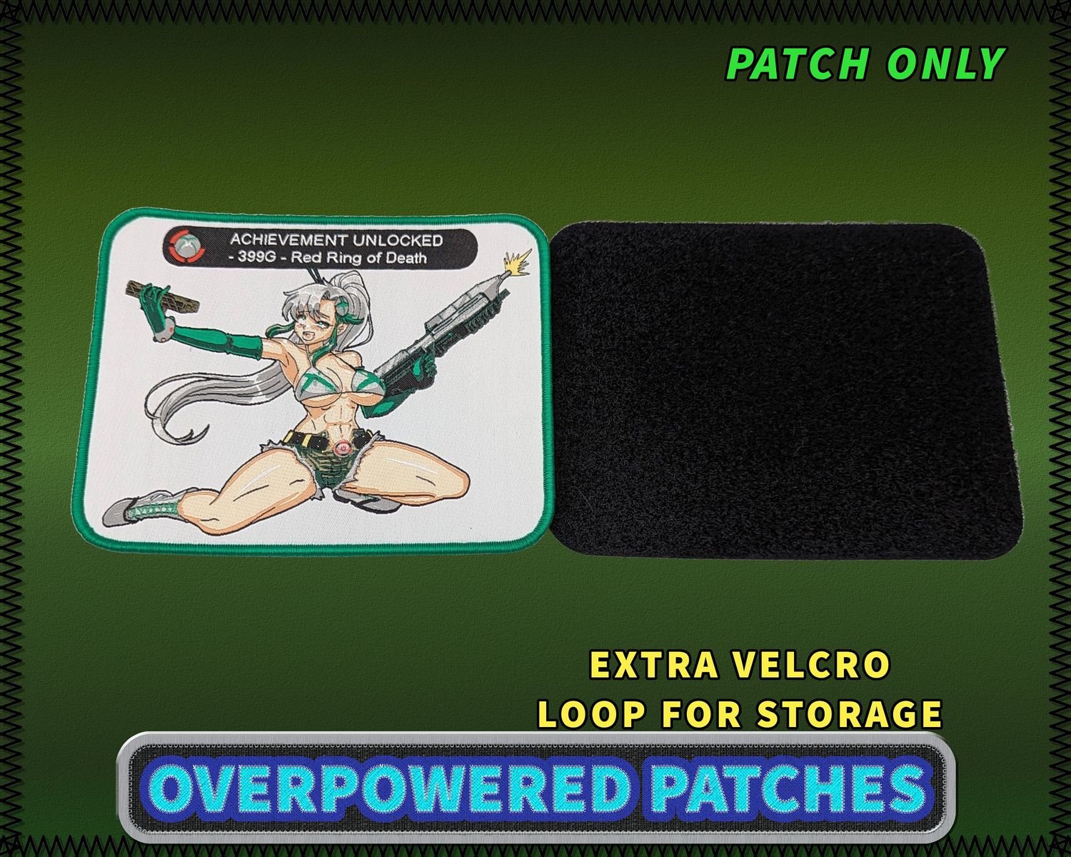 Xbox360 Chan, Morale Ranger Woven Embroidered Patch