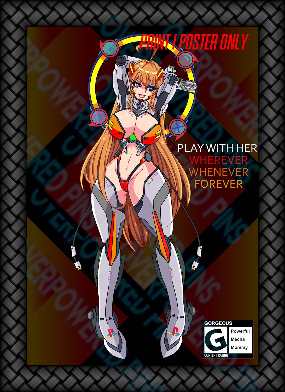 PS1 Chan (Print/Poster)  13&quot; x 19&quot;