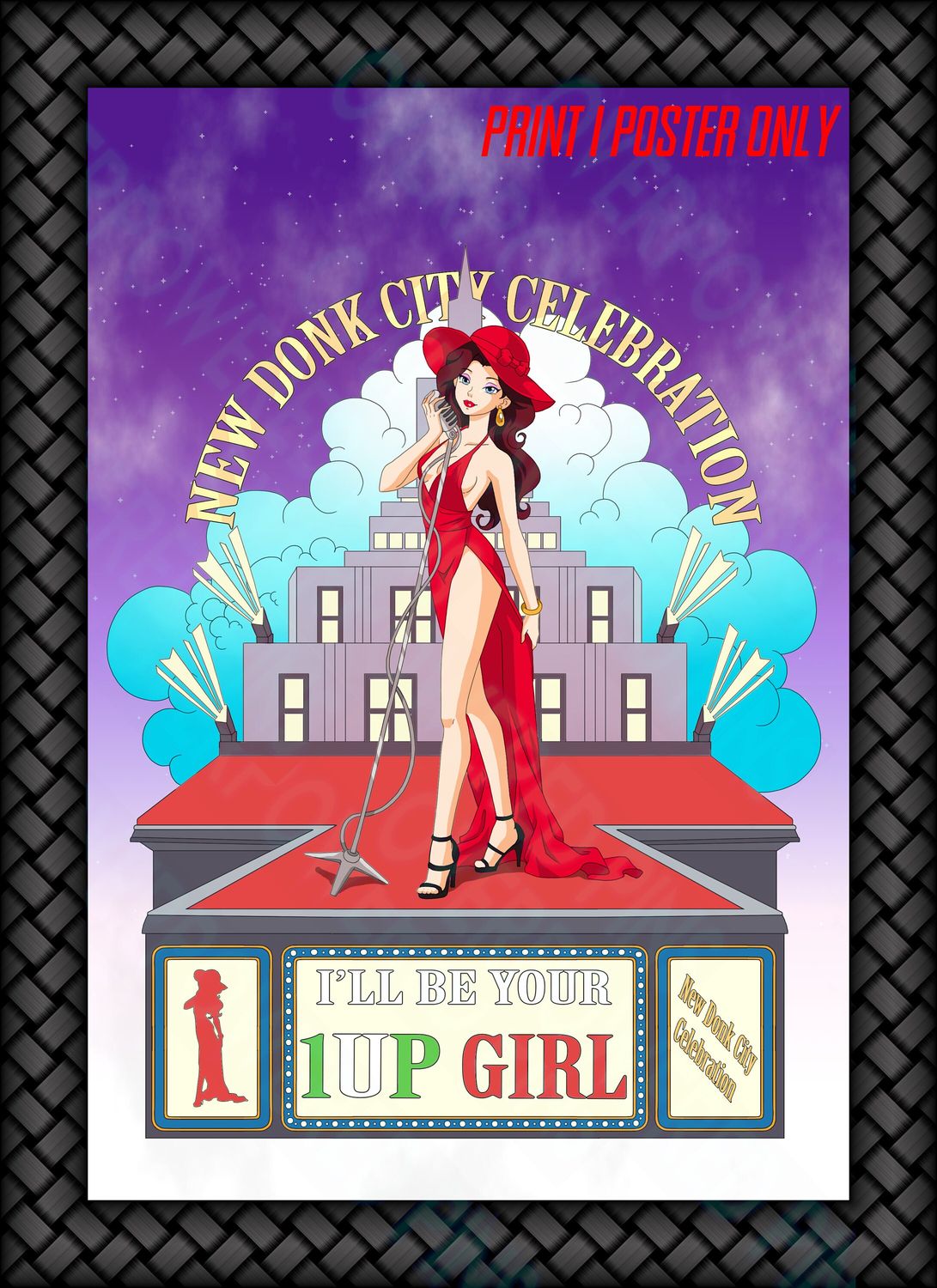 Scarlett Mayoress (Print/Poster)  13&quot; x 19&quot;