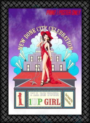 Scarlett Mayoress (Print/Poster)  13&quot; x 19&quot;