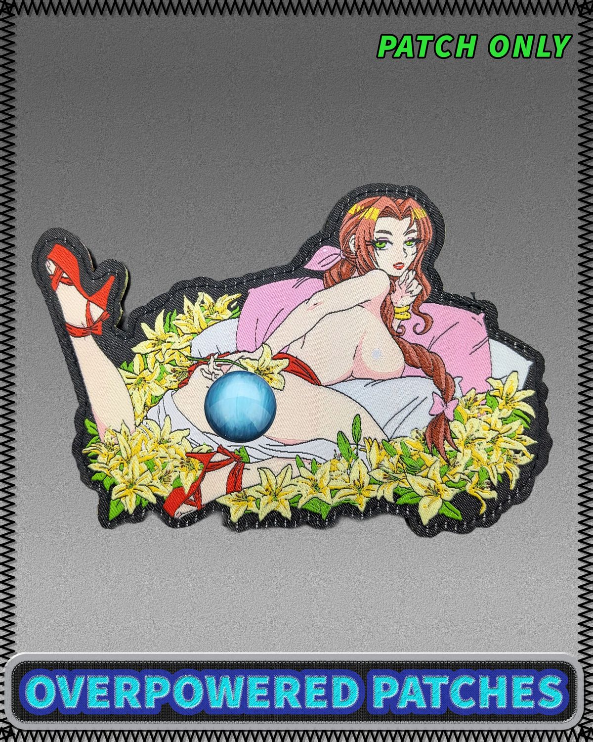 Flower Girl Frolick, Morale Ranger Woven  Patch