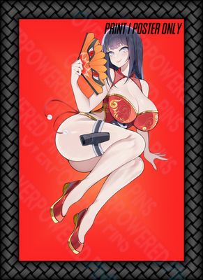 Foxy Fangirl (Print/Poster)  13&quot; x 19&quot;