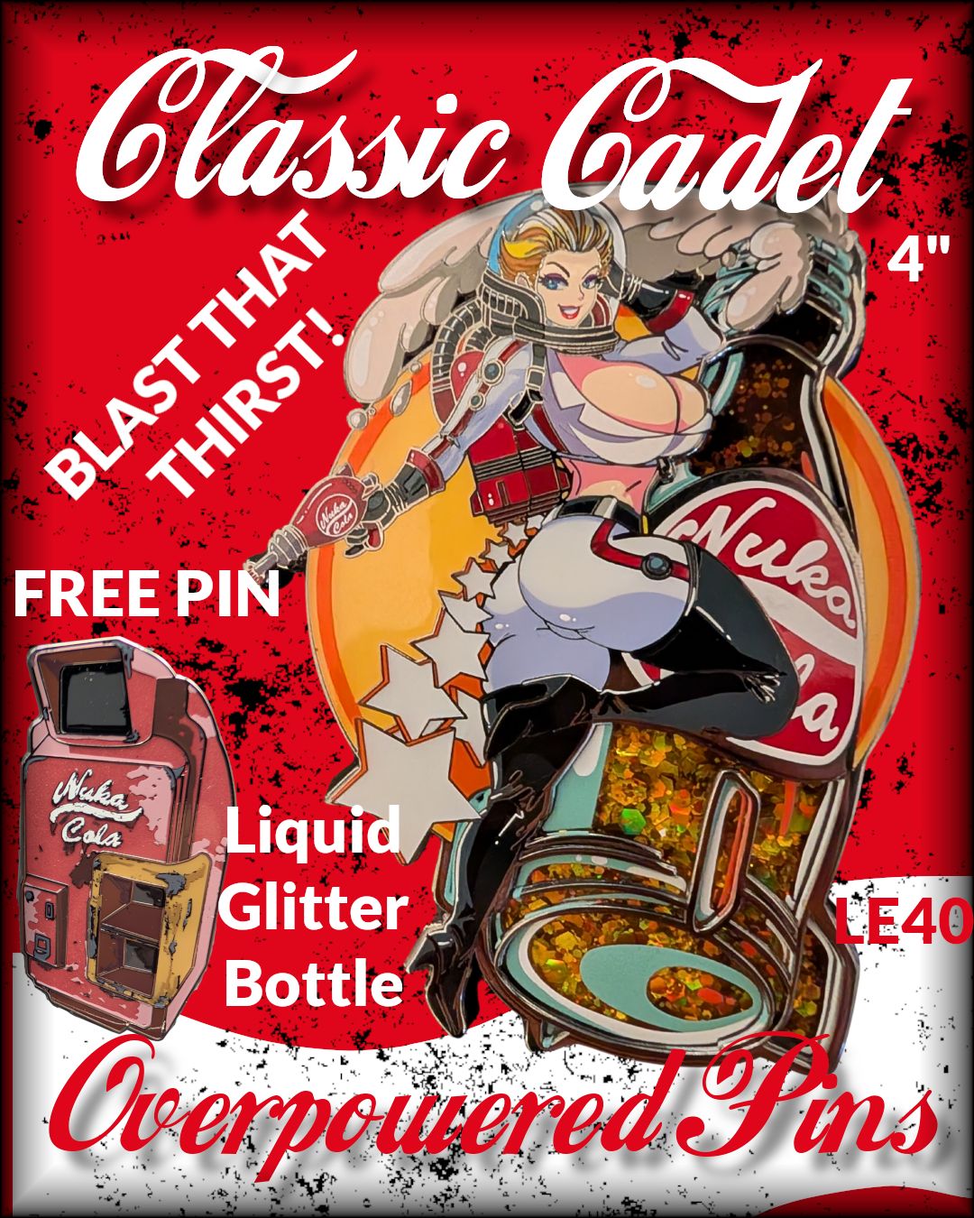 Classic Cadet, Hard Enamel Pin