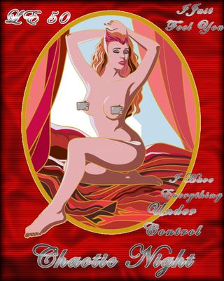 Chaotic Night, Hard Enamel Pin