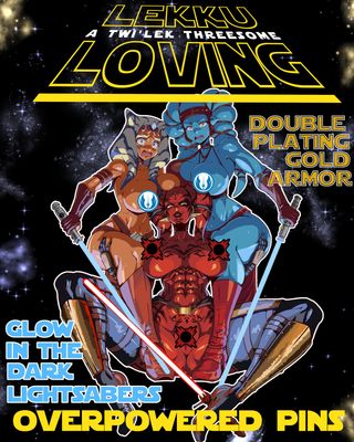 Lekku Loving, Hard Enamel Pin Lekku Loving, Hard Enamel Pin