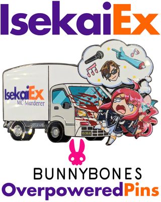 Isekai Express, Parody Hard Enamel Pin