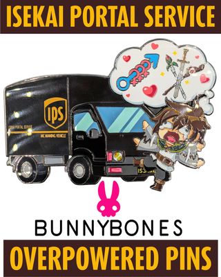 Isekai Portal Service (IPS), Parody Hard Enamel Pin