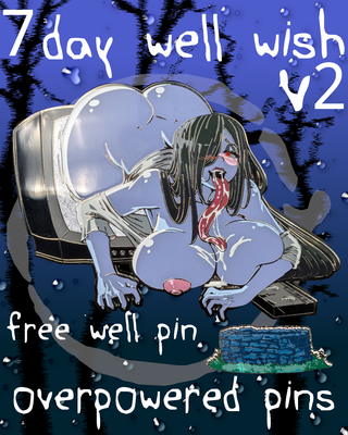 7 Day Well Wish V2, Cubic Zirconia Enamel Pin