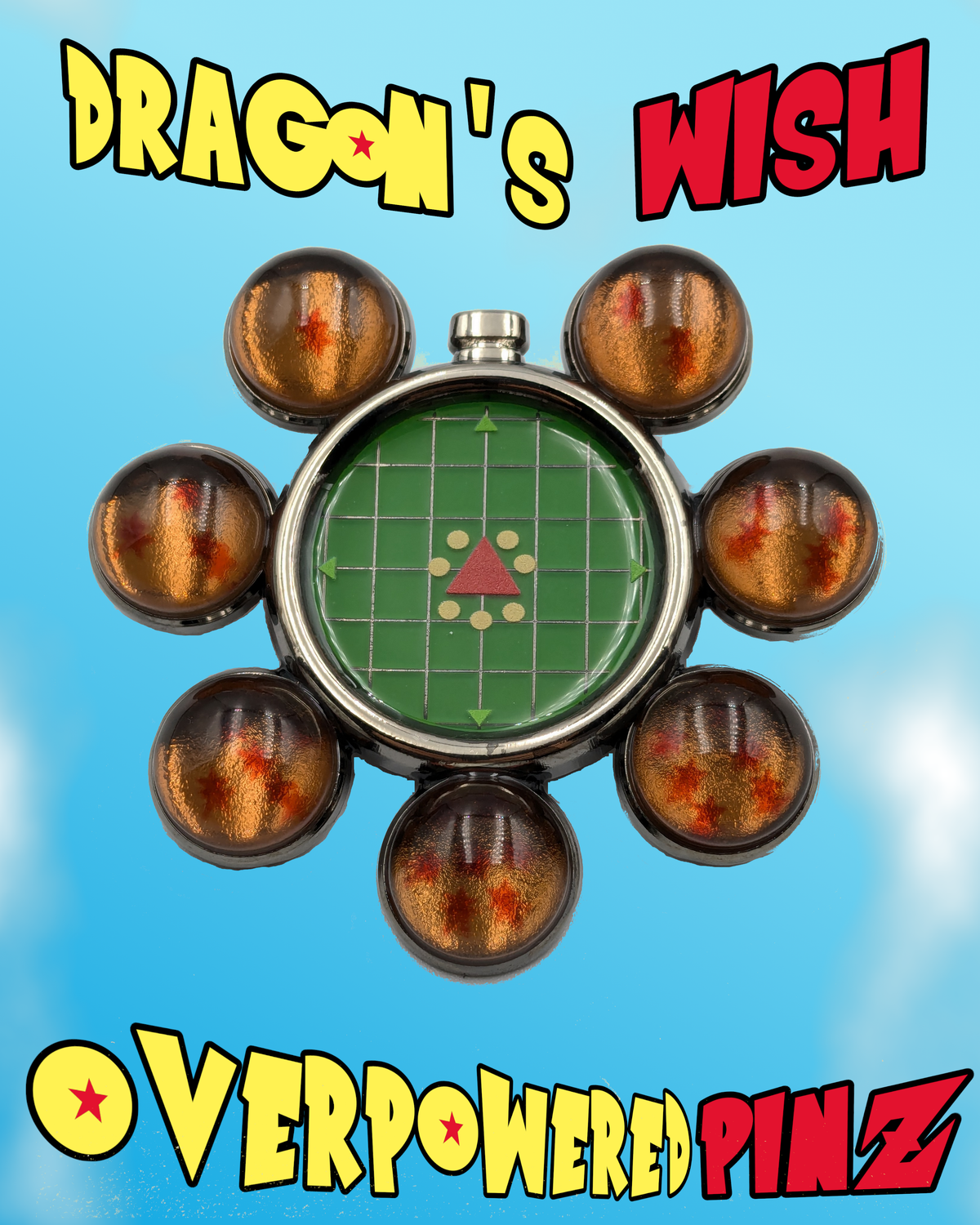Dragon's Wish Hard Enamel Pin
