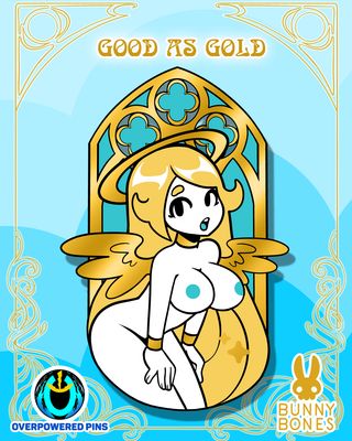 Good as Gold Cubic Zirconia Enamel Pin Good as Gold Cubic Zirconia Enamel Pin
