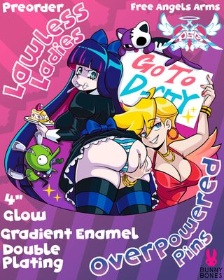 Lawless Ladies, Hard Enamel Pin