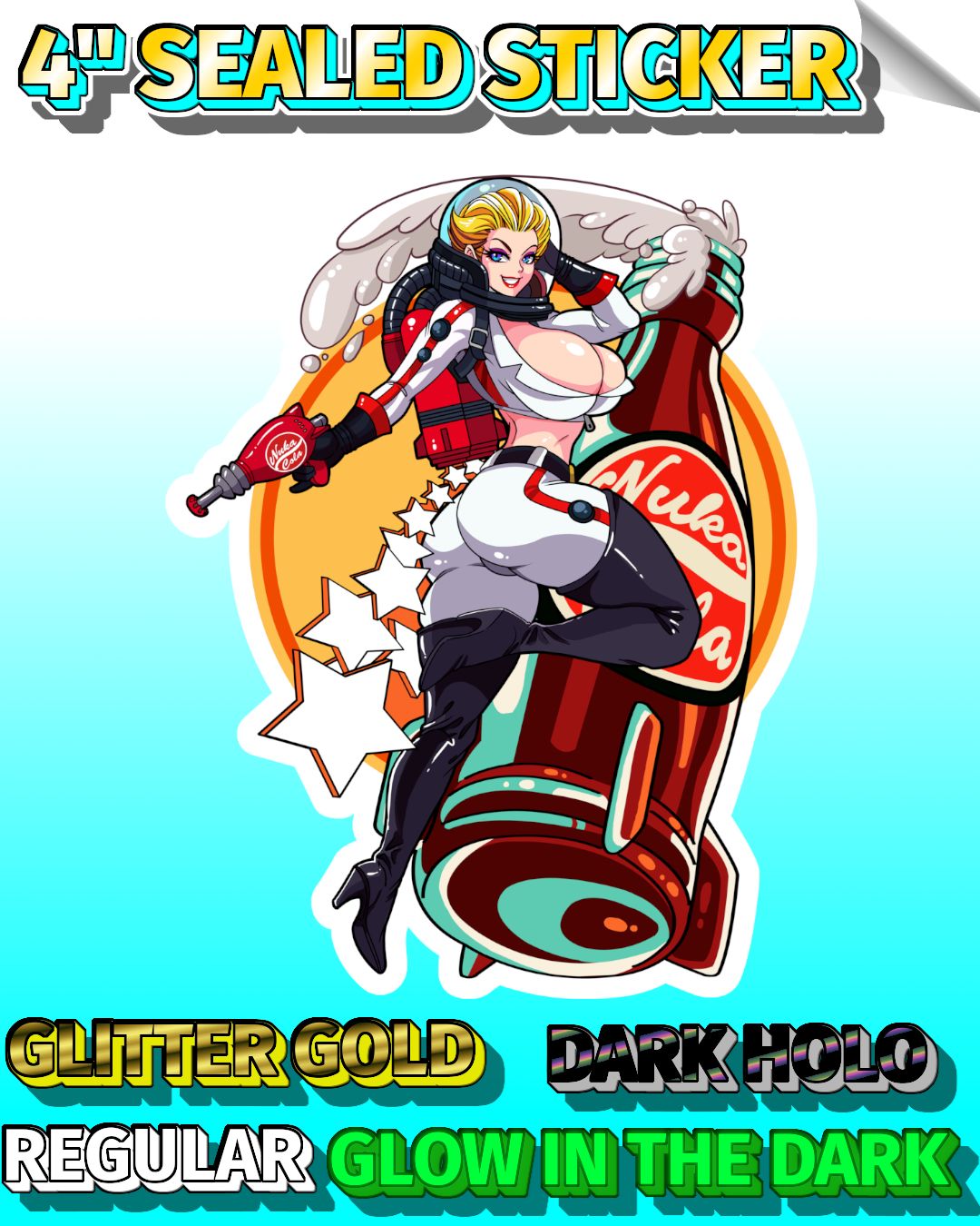 Classic Cadet 4" Sealed Sticker