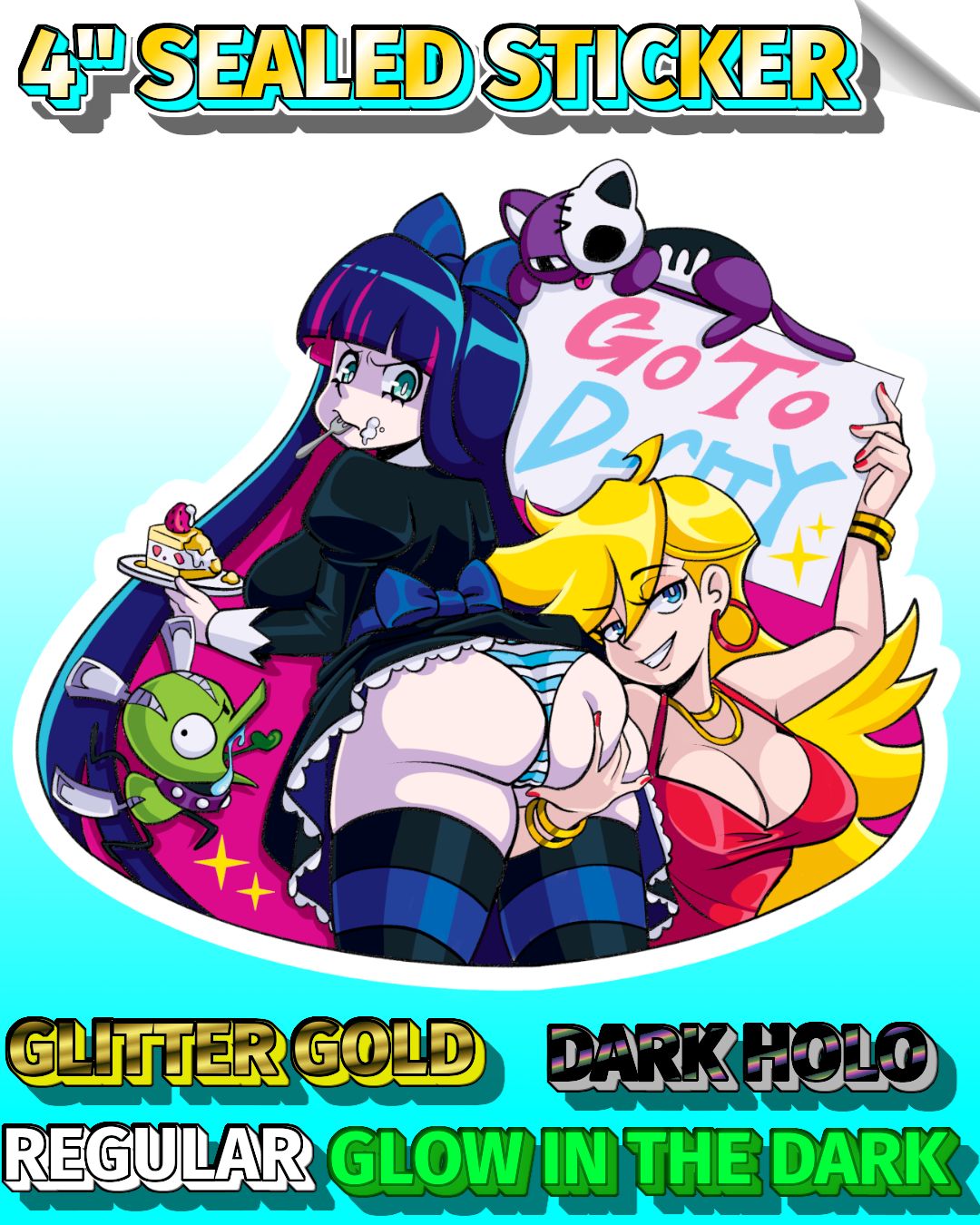 Lawless Ladies 4" Sealed Sticker