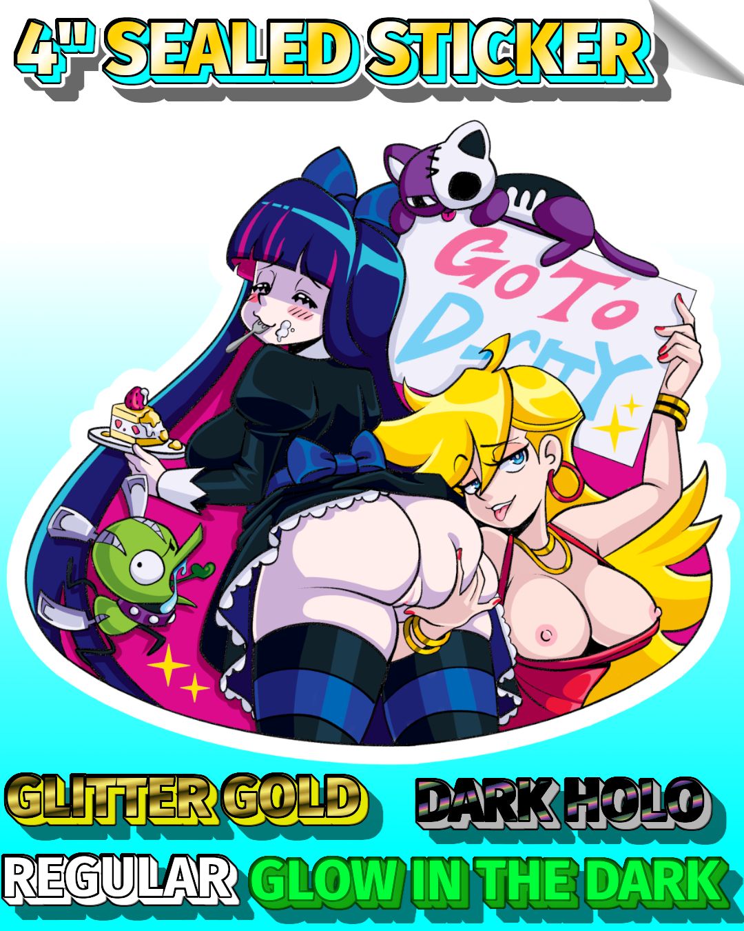 Lawless Ladies 4" Sealed Sticker