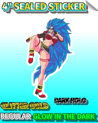 Genesis Chan 4" Sealed Sticker