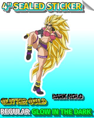 Genesis Chan 4" Sealed Sticker