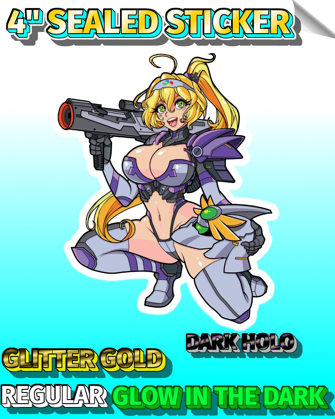 SNES Chan 4" Sealed Sticker