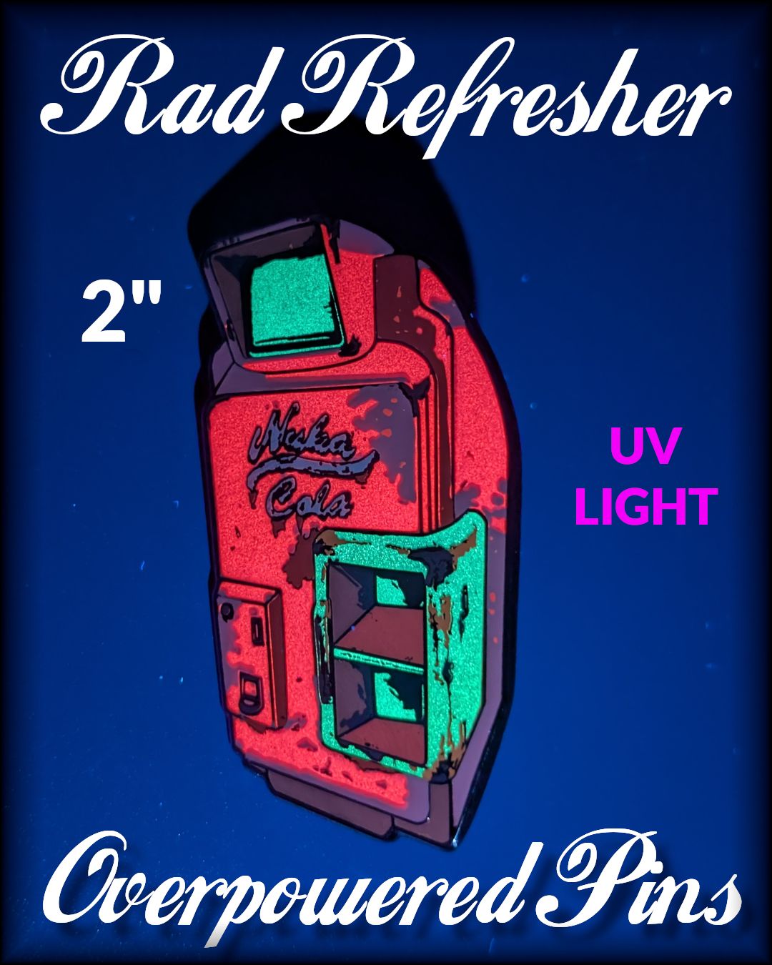 Rad Refresher Cubic Zirconia Enamel Pin